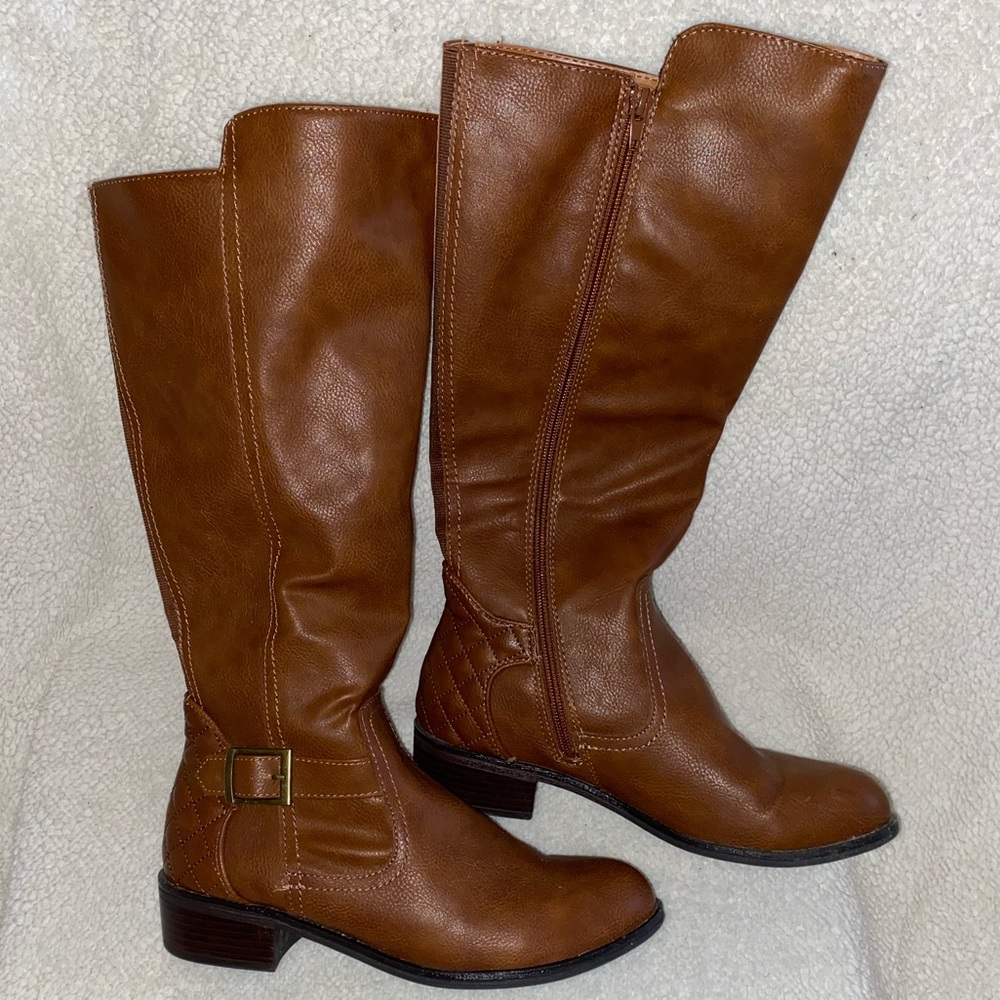 Arizona Brown Riding Boots